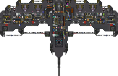 Полный вид шаттла