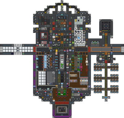 Полный вид шаттла