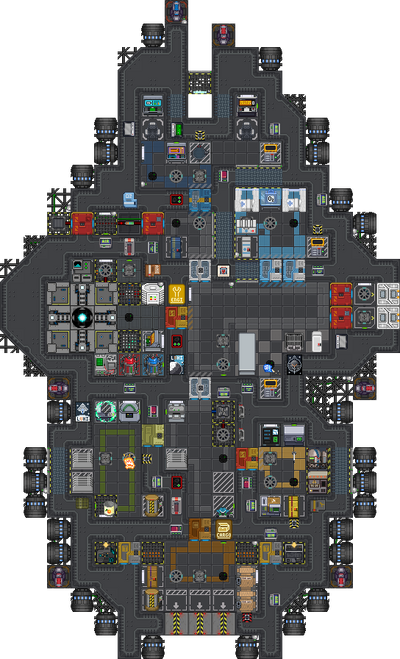 Полный вид шаттла