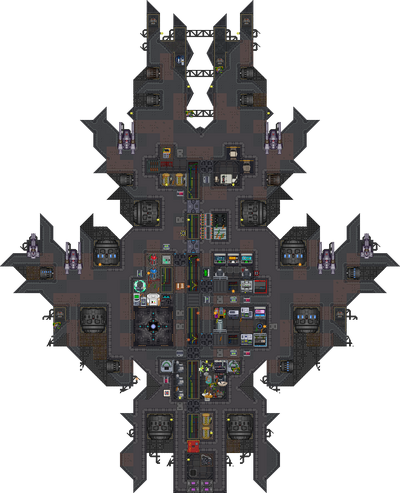 Полный вид шаттла