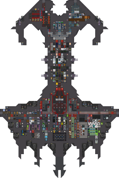 Полный вид шаттла