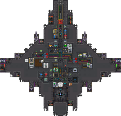 Полный вид шаттла