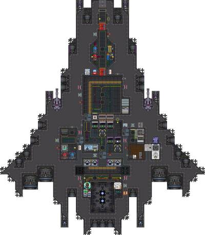 Полный вид шаттла