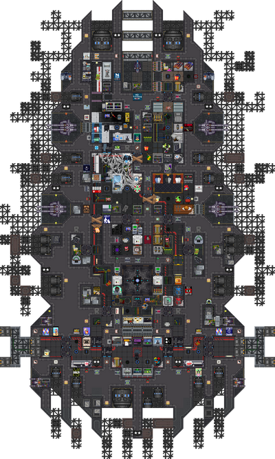 Полный вид шаттла