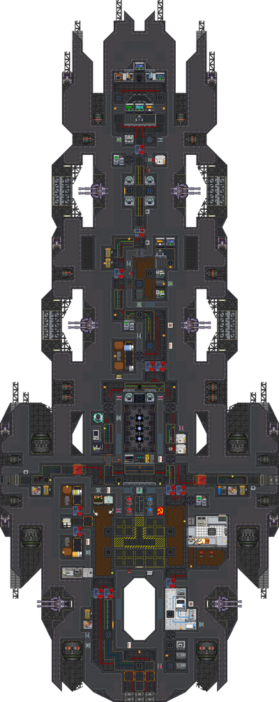 Полный вид шаттла