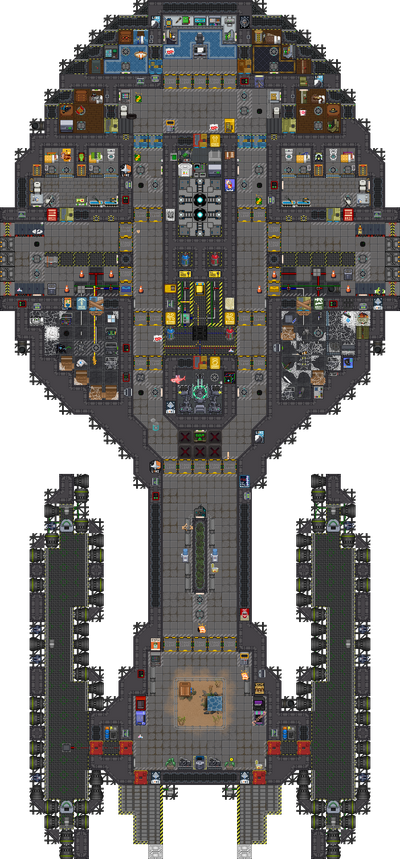 Полный вид шаттла