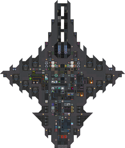 Полный вид шаттла