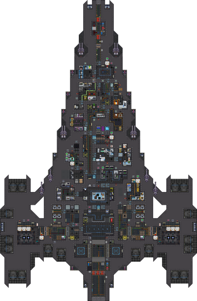 Полный вид шаттла