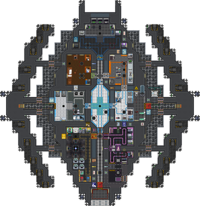 Полный вид шаттла