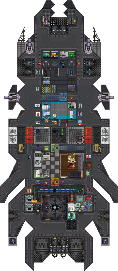 Полный вид шаттла