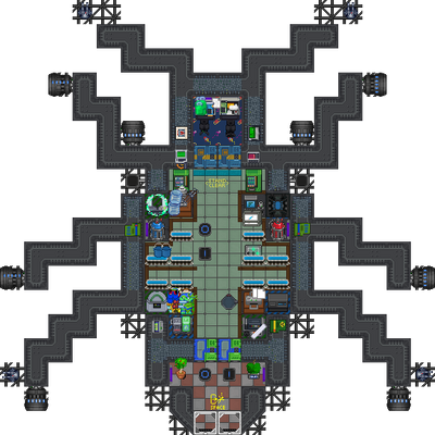 Полный вид шаттла