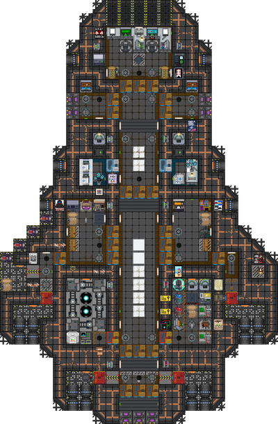 Полный вид шаттла