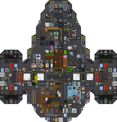 Полный вид шаттла