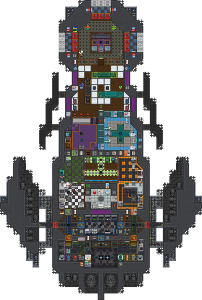 Полный вид шаттла